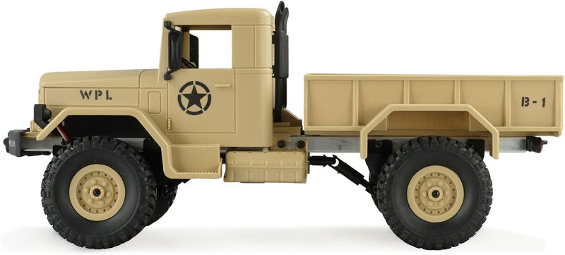 Amewi 22328 Sandfarben U.S. Militär Truck 4WD 1:16 RTR Uhr