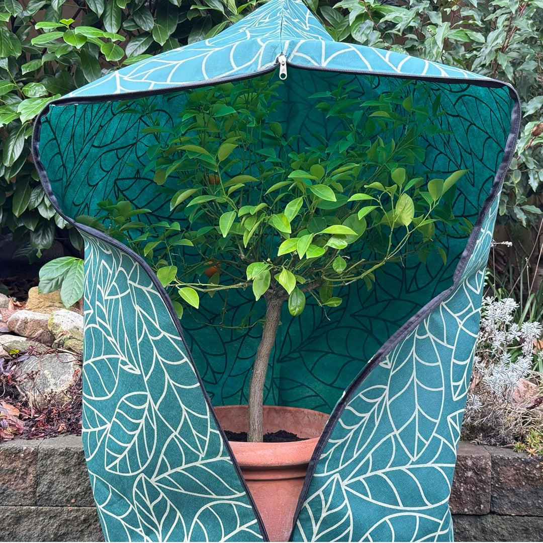 Winterschutz für Pflanzen 80x120 CM, 2 Stück | Pflanzenabdeckung Winter | Grüne Gartenabdecksäcke fü