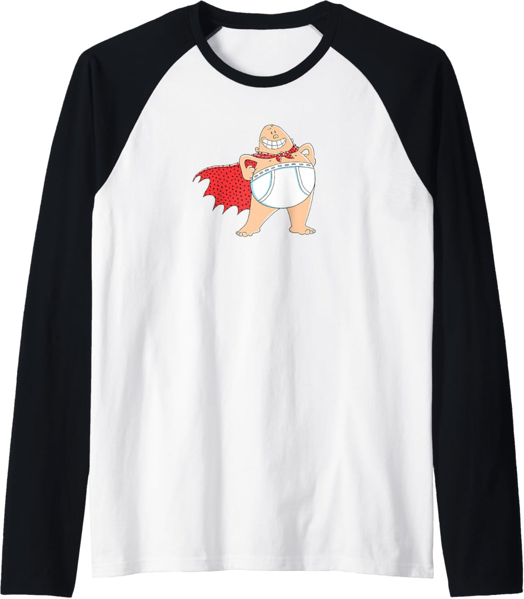 Captain Underpants Heldenkunst Raglan