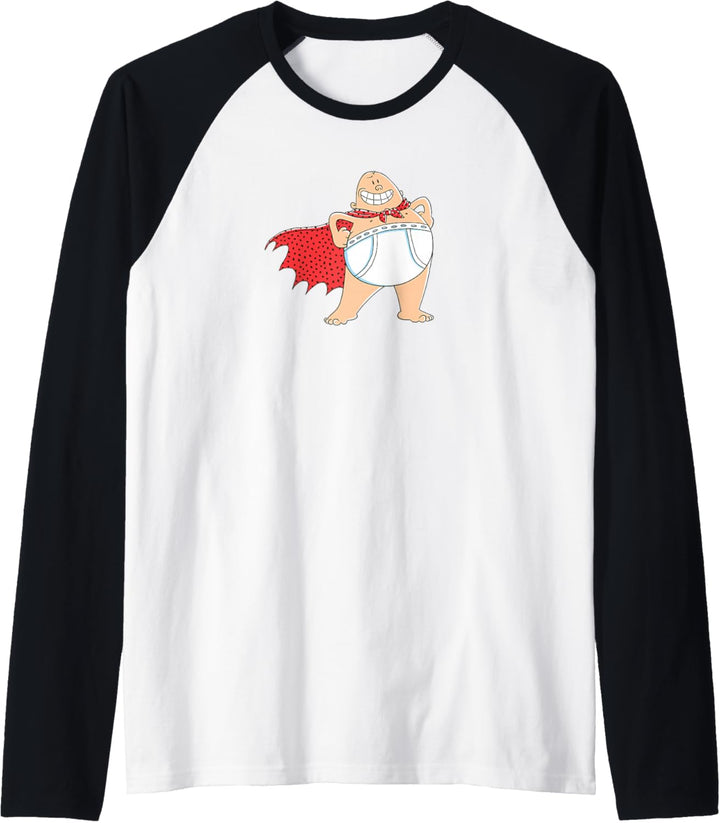 Captain Underpants Heldenkunst Raglan