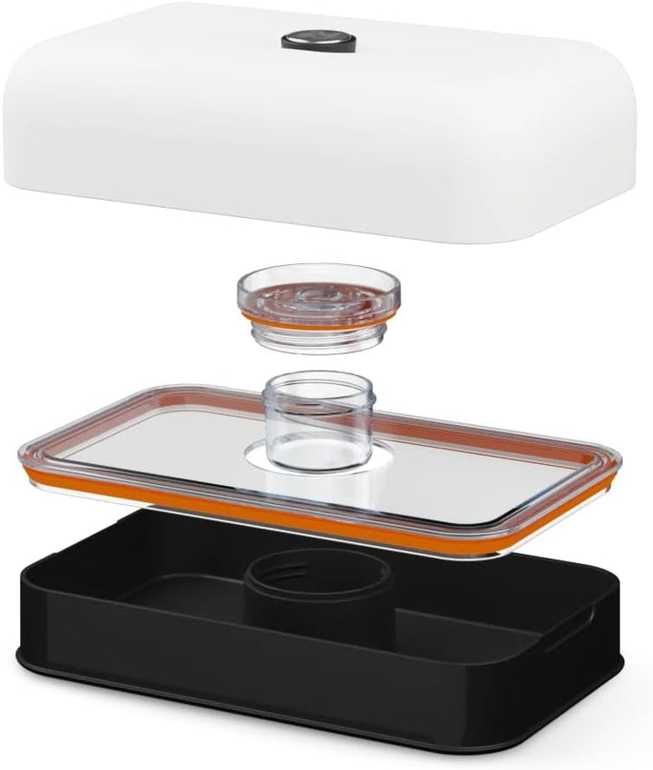 24 BOTTLES - Lunch Box - Ice White Stone Finish (24B271)