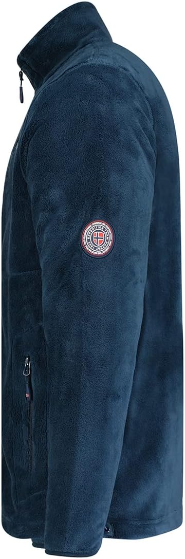 Geographical Norway Fleecejacke für Herren, Navy M-L