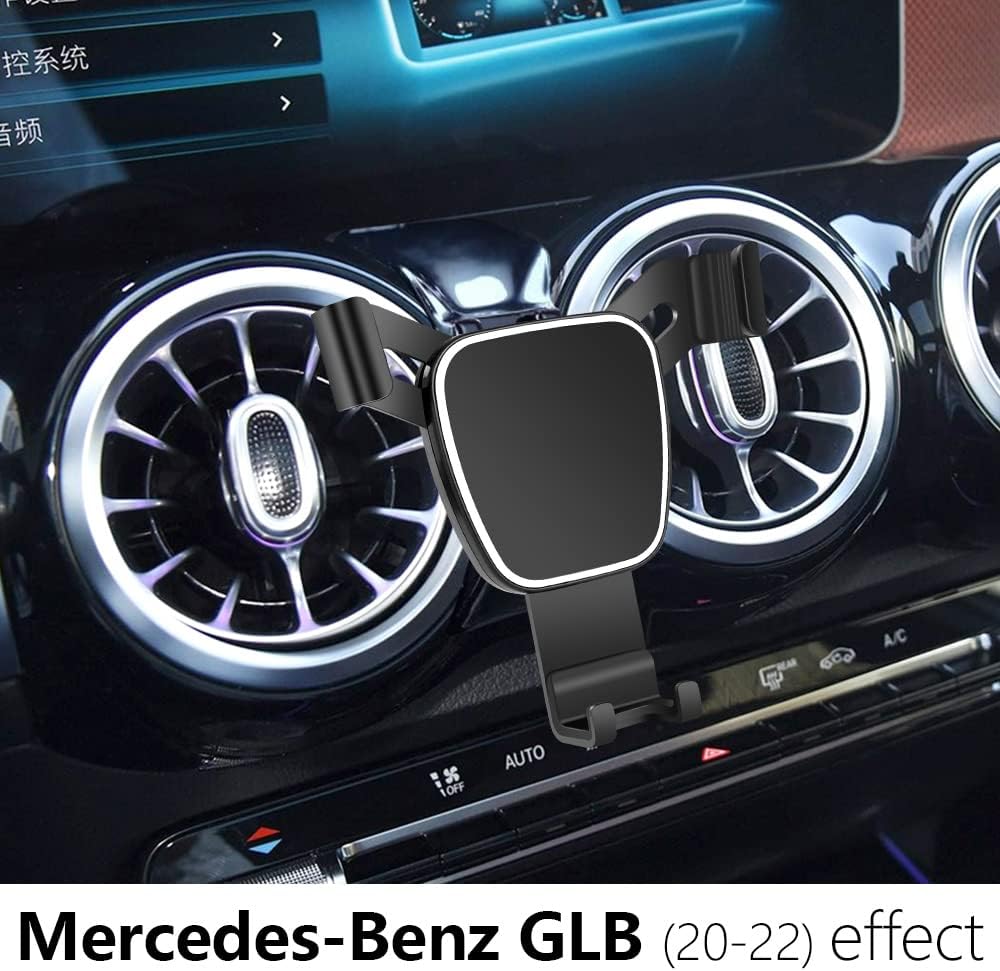 musttrue LUNQIN KFZ-Handyhalterung für 2020–2023 Mercedes Benz GLB-Klasse Autozubehör Navigationshal