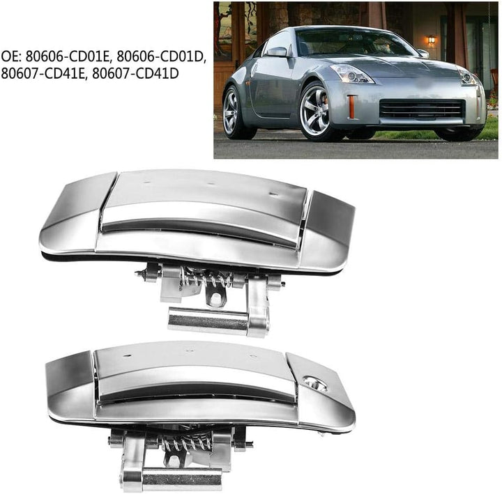 Autotürgriff, Türaussengriff, Paar Aussentürgriff Türgriff aussen links und rechts aussen für 350Z 2