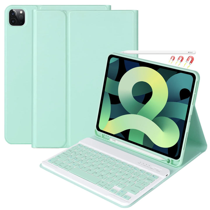 Tastatur für iPad Air 5 2022/Air 4 2020, Hülle für iPad Air 10.9 (4. Generation) 2020/iPad 10.9/iPad
