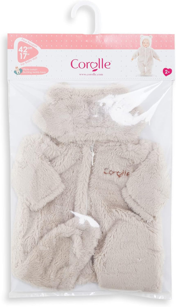 Corolle Schneeanzug, Teddy, Puppenzubehör, Puppenkleidung, für alle 42cm Babypuppen, ab 2 Jahre