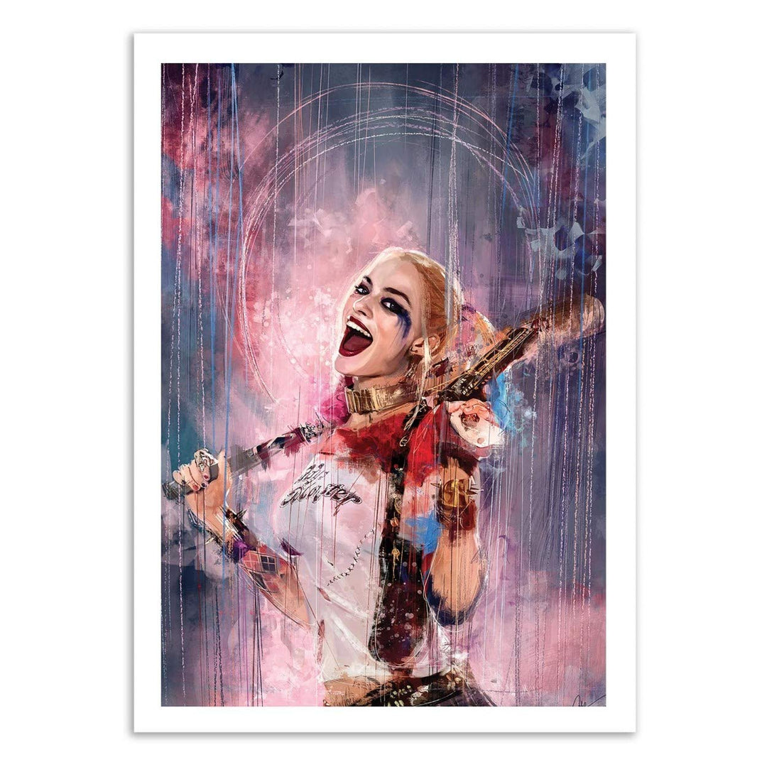 Wall Editions Art-Poster - Harley Quinn - Wisesnail