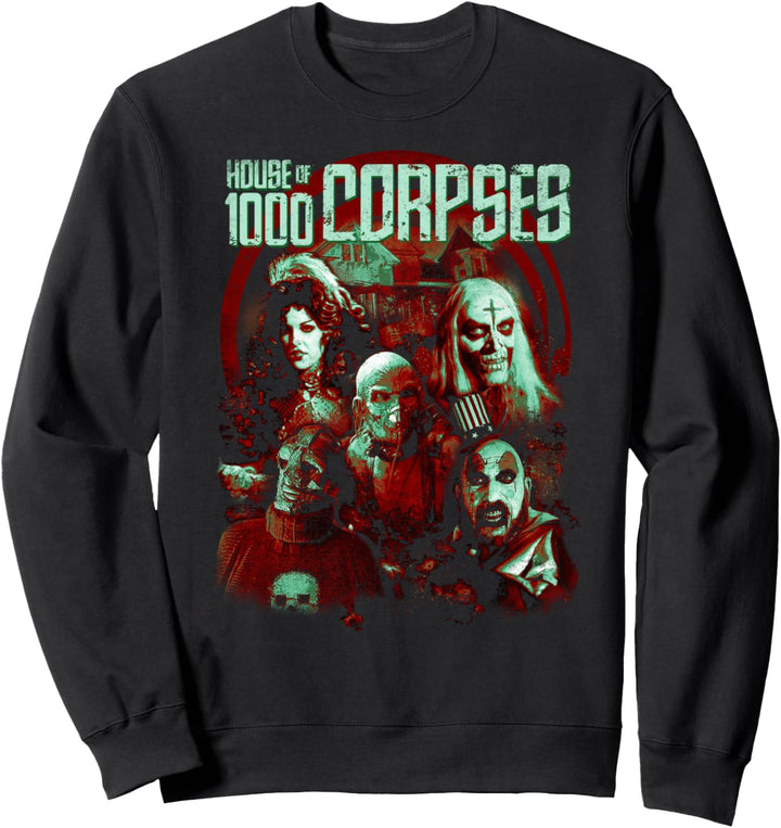 Rob Zombie - House of 1000 Corpses Characters Sweatshirt