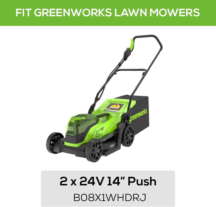 Greenworks 2992602VT Rasenmähermesser, schwarz, Blade for 14” Mower