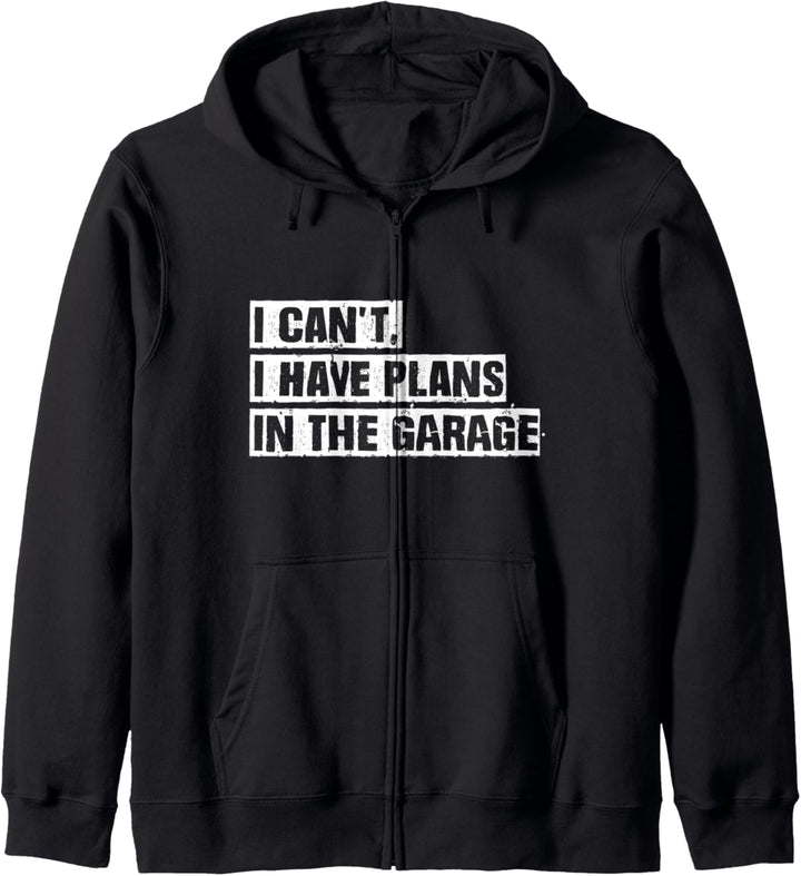 Car Mechanic I Cant I Have Plans In The Garage Auto Engine Kapuzenjacke
