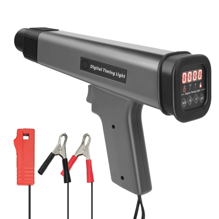 Yosoo Health Gear Digitales Motor-Timing-Licht, Digitales Timing-Licht, Induktives Stroboskop-Timing