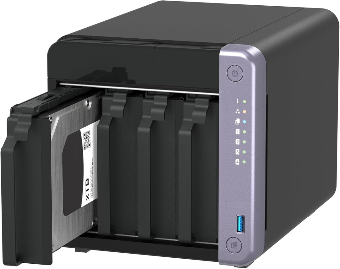 QNAP TS-432X-4G NAS & Speicherserver Tower Alpine Alpine AL-524 4 GB DDR4 QNAP QTS Schwarz
