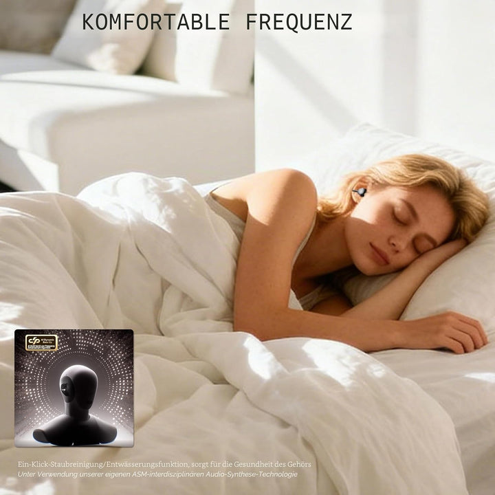 Kopfhörer Kabellos Bluetooth, 6.0 Open Ear Stereo Sportkopfhörer Bluetooth, Klare Anrufe, Kompakt un