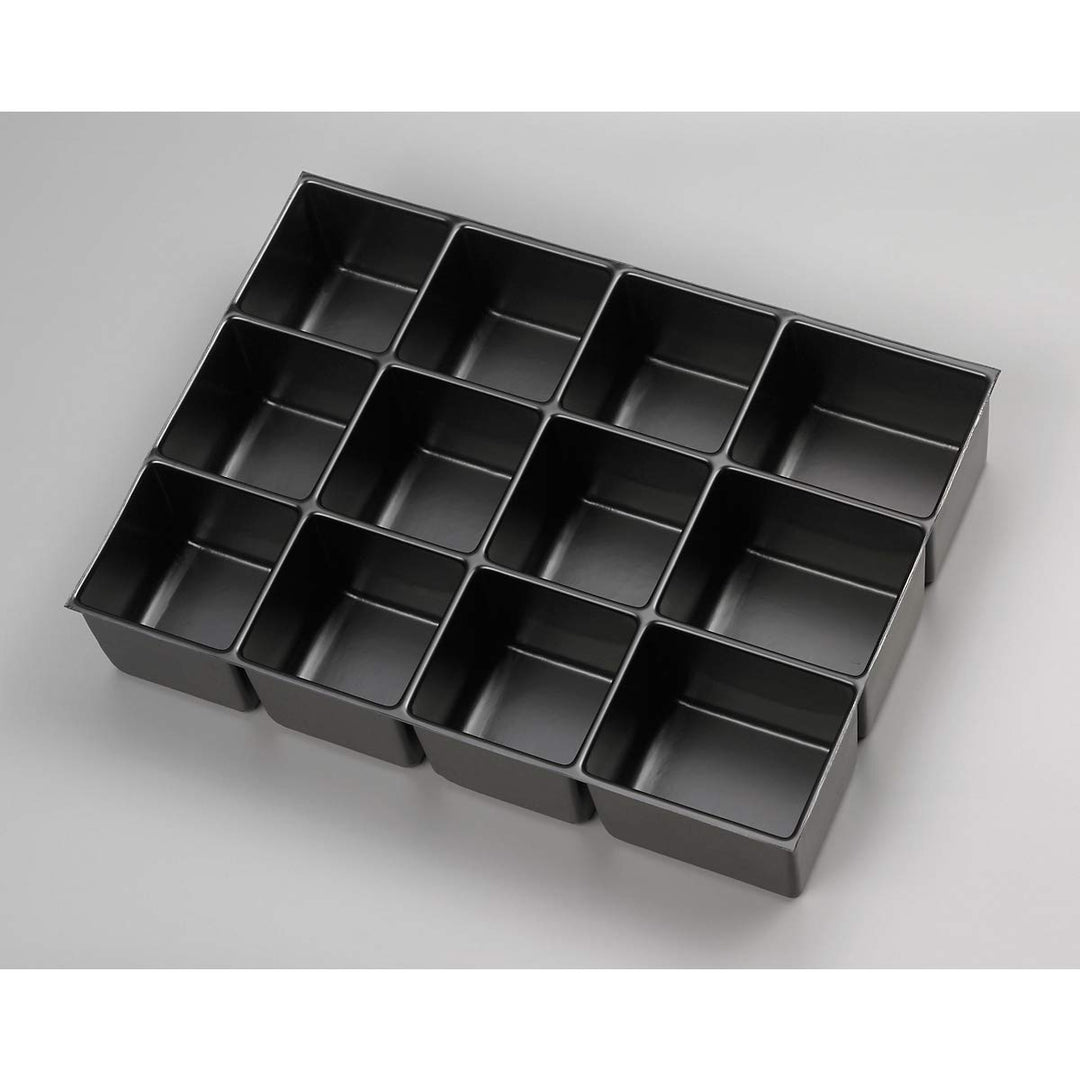 BISLEY MultiDrawer Schubladeneinsatz A3 12 Fächer für A3 Schubladen H 87 mm, Metall, 800 Kunststoff,