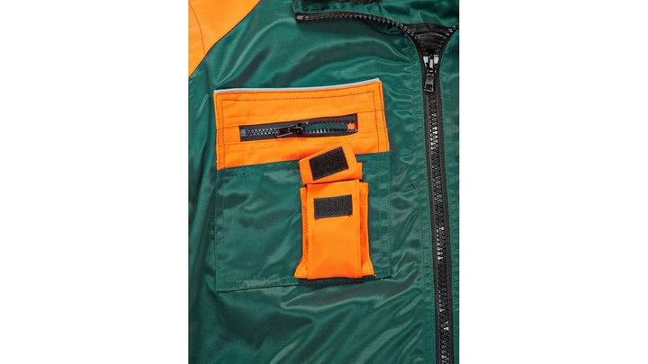 BULLSTAR Allroundblouson 9420 grün/orange, Gr. XXL XXL Grün-orange, XXL Grün-orange