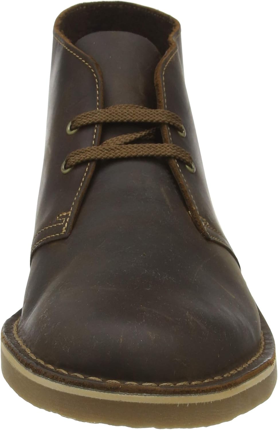 Clarks Herren Desert Boot Bushacre 3 Chukka-Stiefel 47 EU Beeswax, 47 EU Beeswax