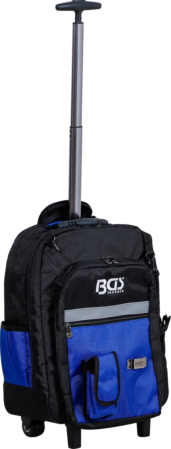BGS 3347 | Werkzeugrucksack | mit Teleskopgriff, fahrbar | 66-tlg.