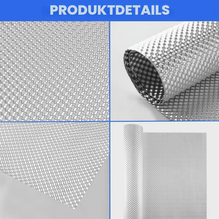 Hitzeschutzblech, 100cm x 40cm Aluminium Motorsport Isolierung, Motor-Wärmedämmung, Hitzeschutz Hitz