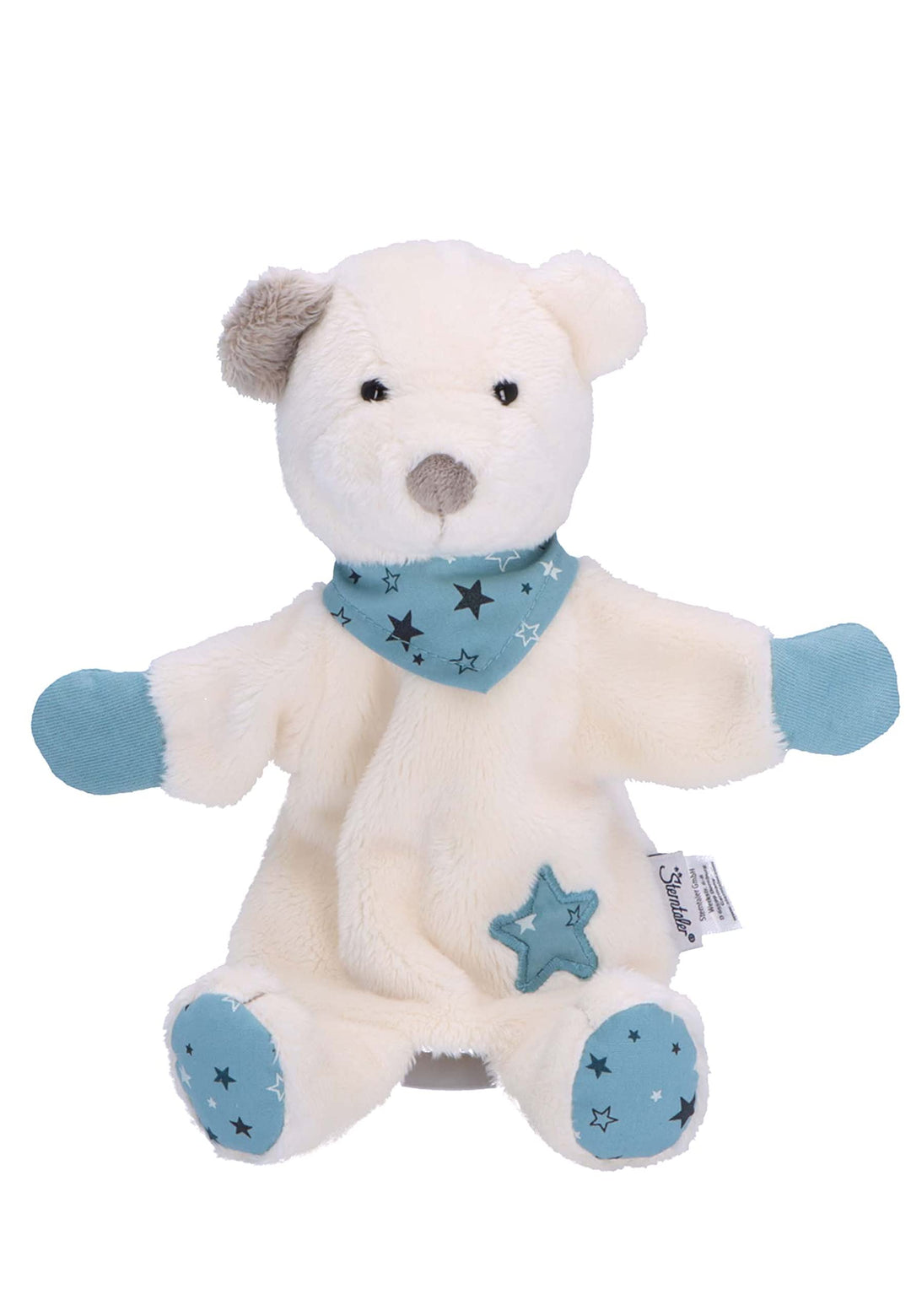 Sterntaler Baby Unisex Handpuppe Kinder Handpuppe Eisbär Elia - Spielzeug, Fingerpuppen, Kasperlefig
