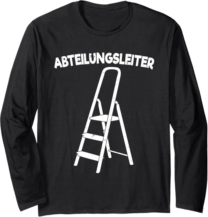 Chef in Firma, Leiter der Abteilung und Abteilungsleiter Langarmshirt