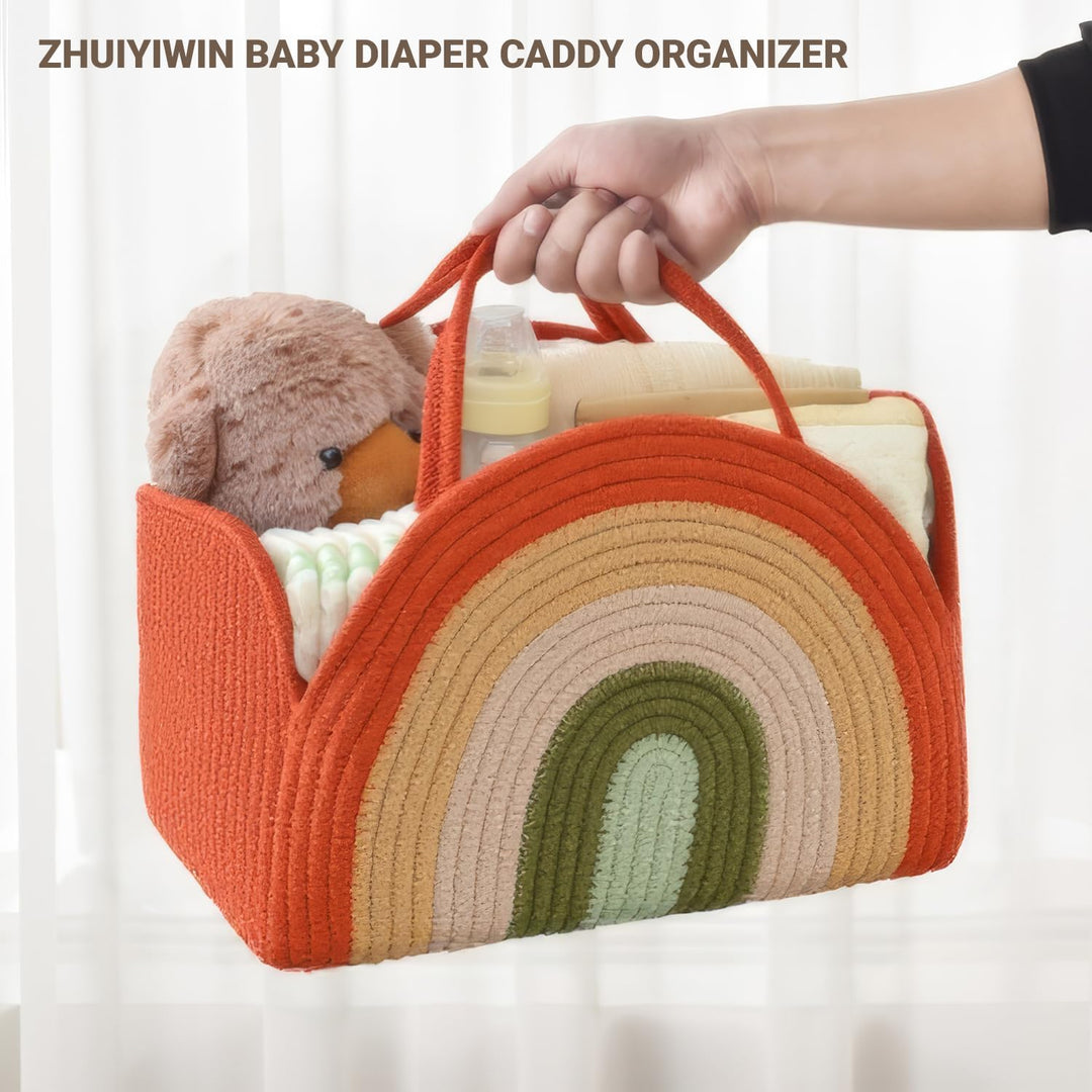 Baby Windel Caddy Organizer, Windel Organizer, Tragbarer Wickelorganizer, Wickelorganizer mit wechse