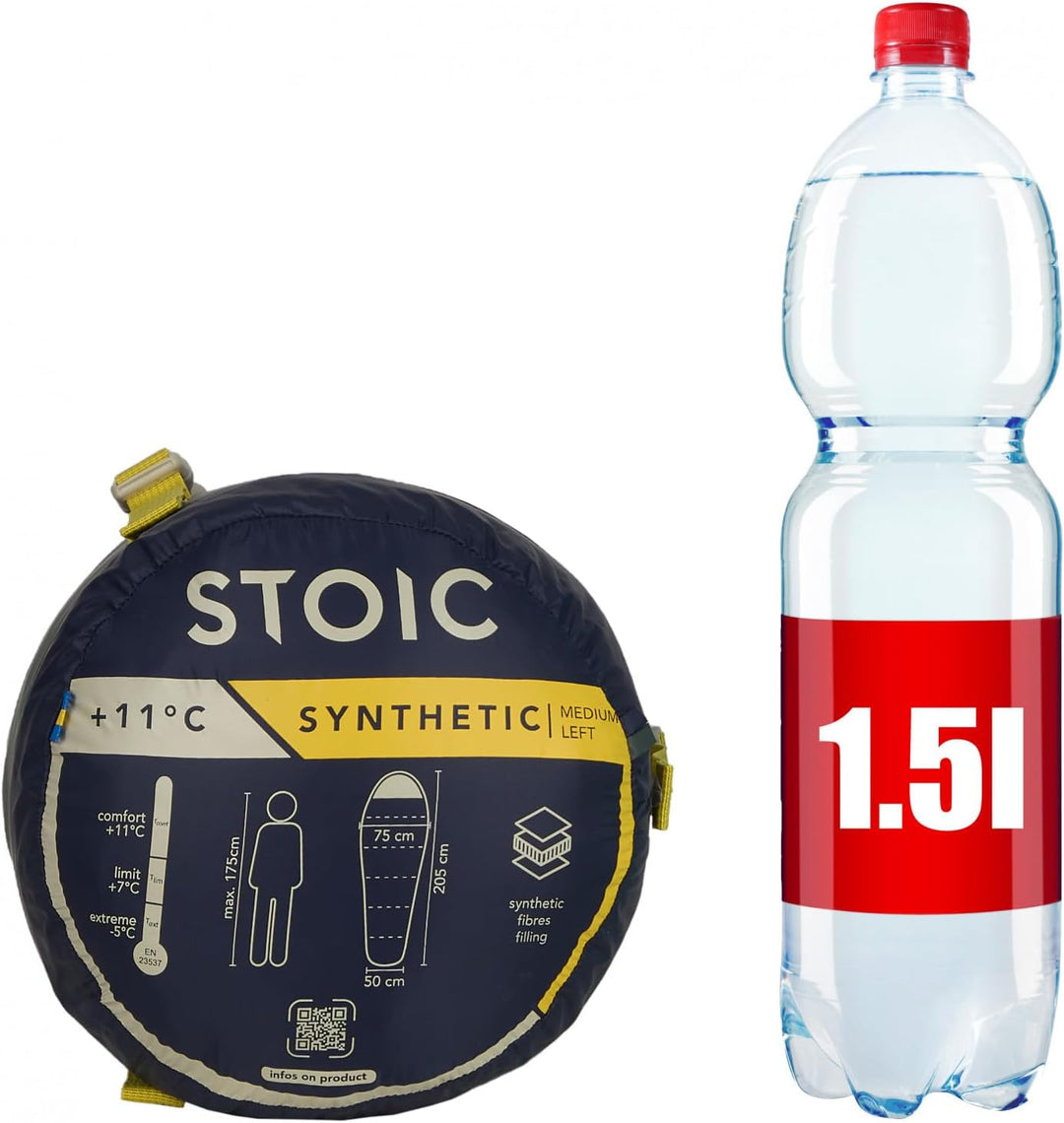 Stoic RovenSt. +11°C Sleeping Bag Kunstfaserschlafsack wasserabweisend, isolierend Limit +7°C 780g S