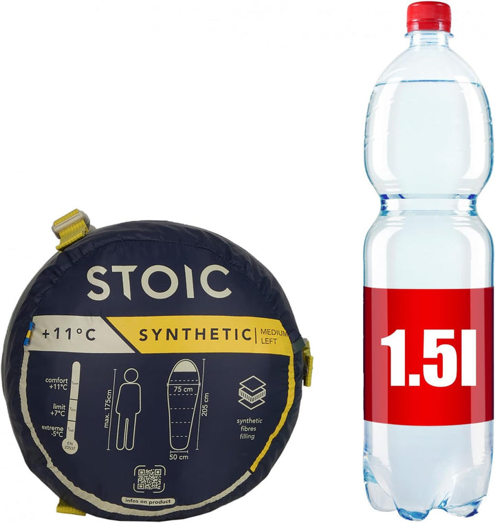 Stoic RovenSt. +11°C Sleeping Bag Kunstfaserschlafsack wasserabweisend, isolierend Limit +7°C 780g S