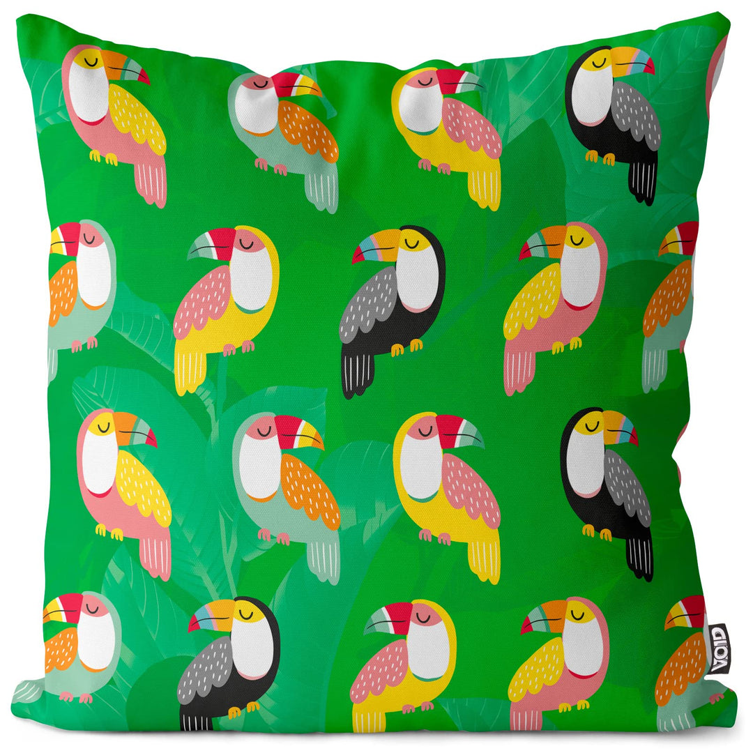 VOID Tukan Vögel Safari Kissenbezug Kissenhülle Sofakissen Kissen Deko Outdoor-Kissen Dekokissen, Ki