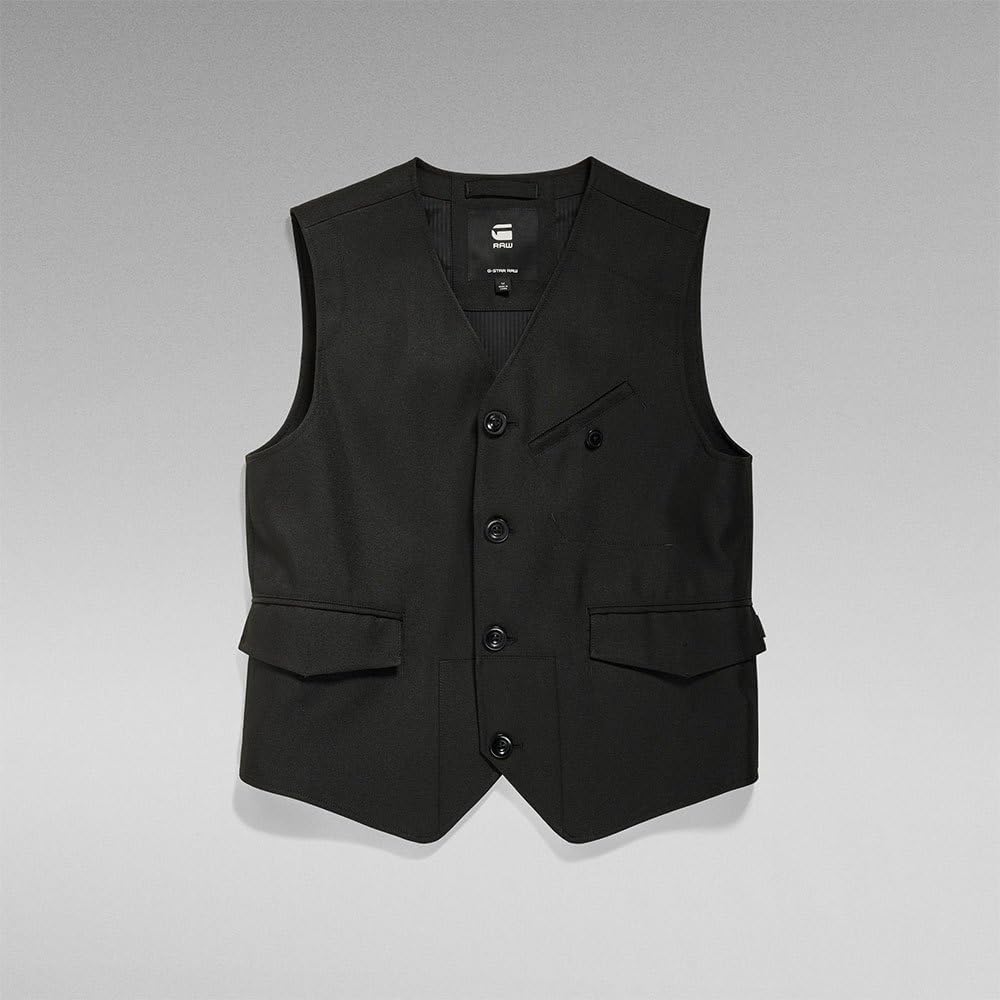 G-STAR Herren Midnight Weste Casual Blazer, M