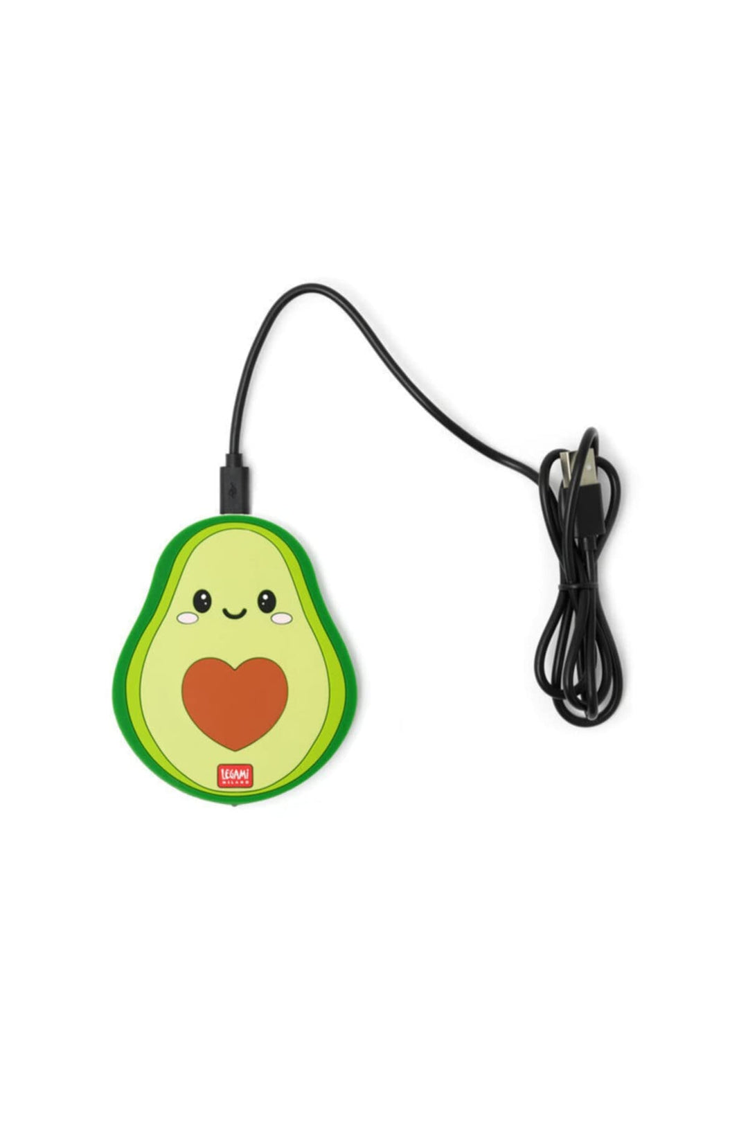Legami Super Fast - Kabellose , Apple,Iphone 8, Aufladestation - Avocado Mehrfarbig (Avocado), Mehrf