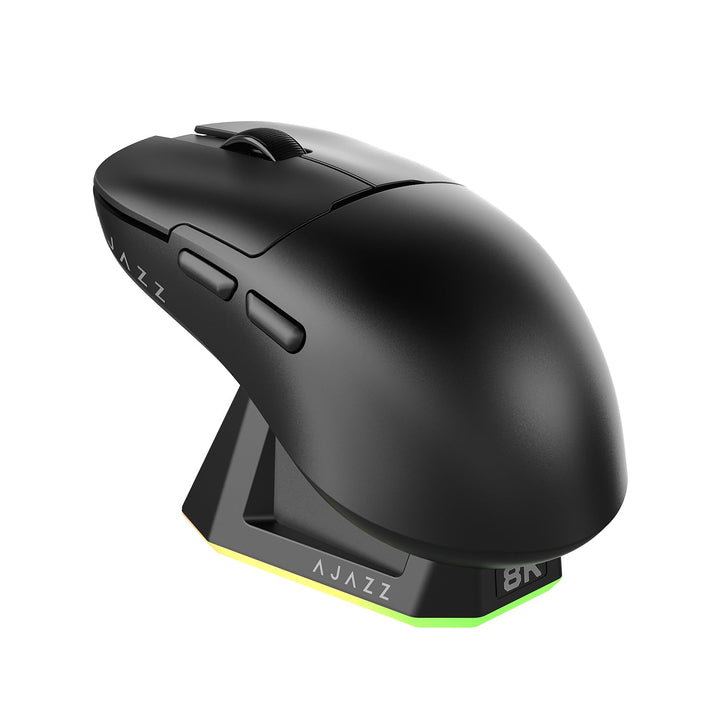 AJAZZ AJ159 PRO Wireless Gaming Mouse, Equipped with PAW3395 Sensor and Magnetic Base, 26K DPI, 2.4G