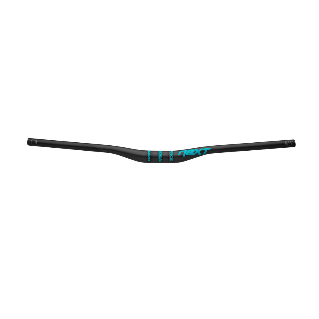 NEXT-Lenker erhöht um 20 mm – 35 x 760 – Carbon/Blau Einzhel Schwarz, Einzhel Schwarz