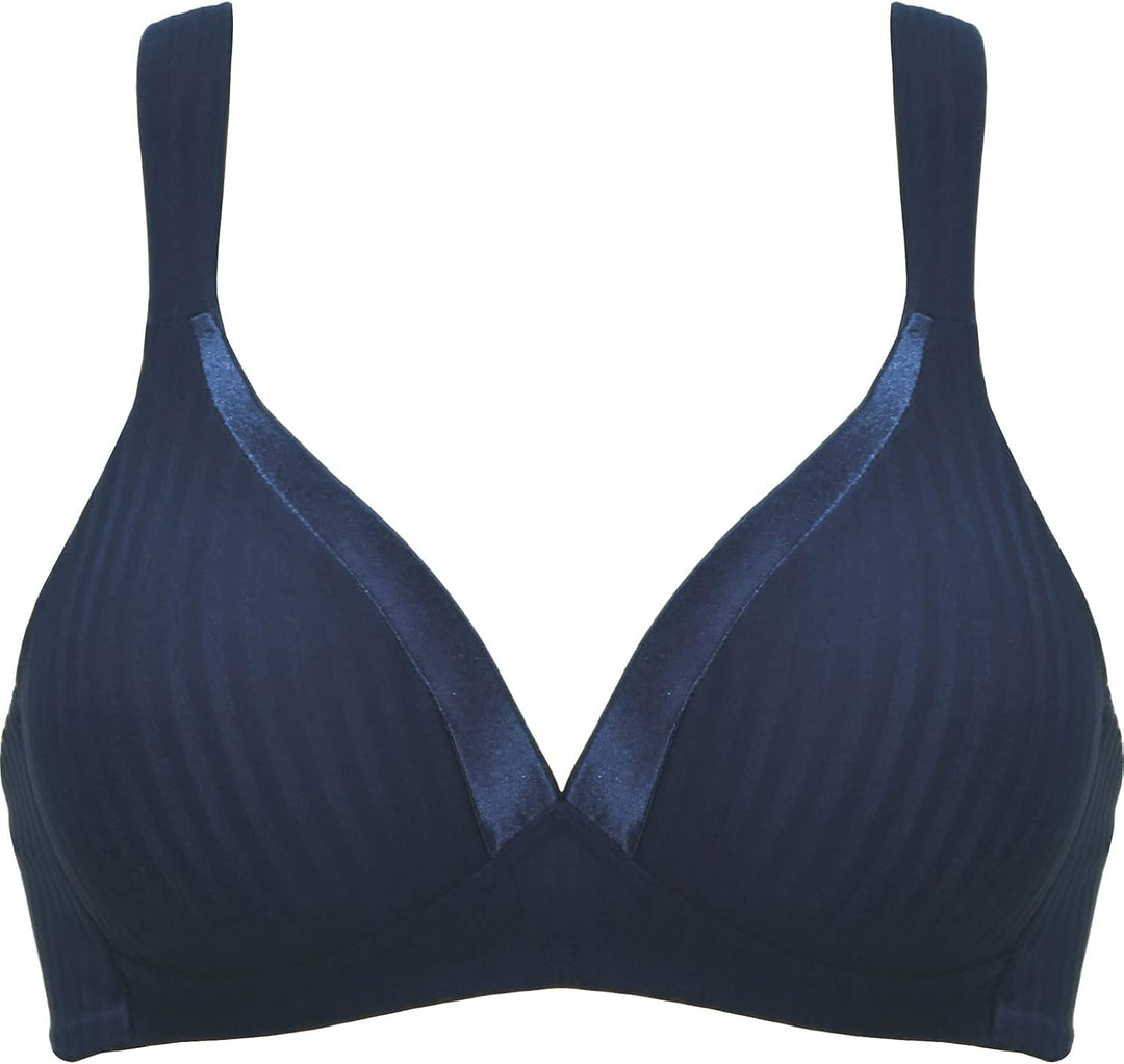 Naturana Streifen Soft-BH mit Schale - 5247 75A Navy, 75A Navy