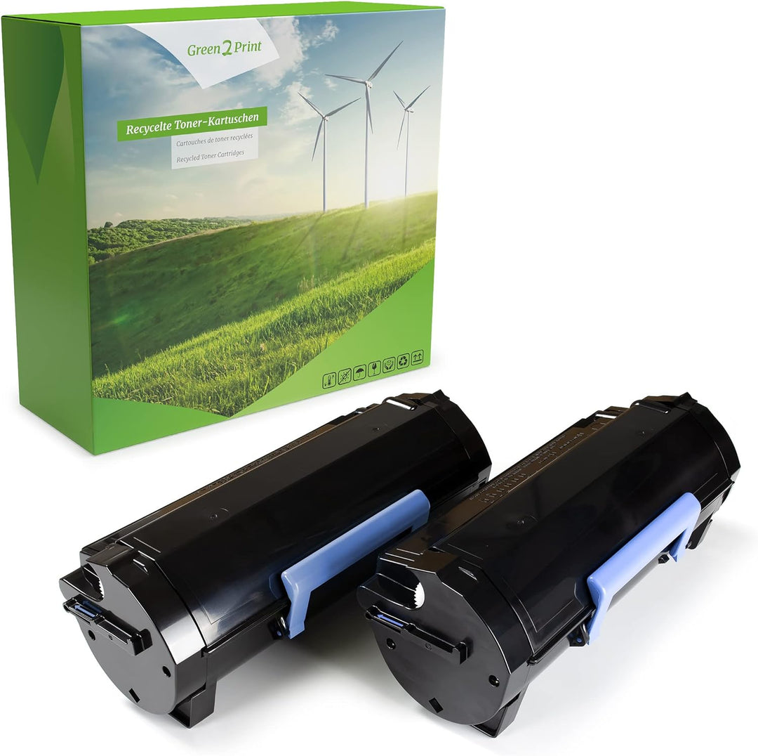 Green2Print Toner Doppelpack, 2 Kartuschen 2X 10000 Seiten ersetzt Konica Minolta TNP-41, A6WT00H, T