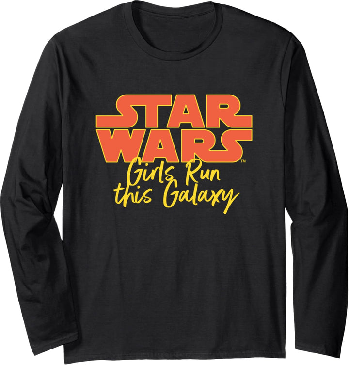 Star Wars Girls Run This Galaxy Langarmshirt