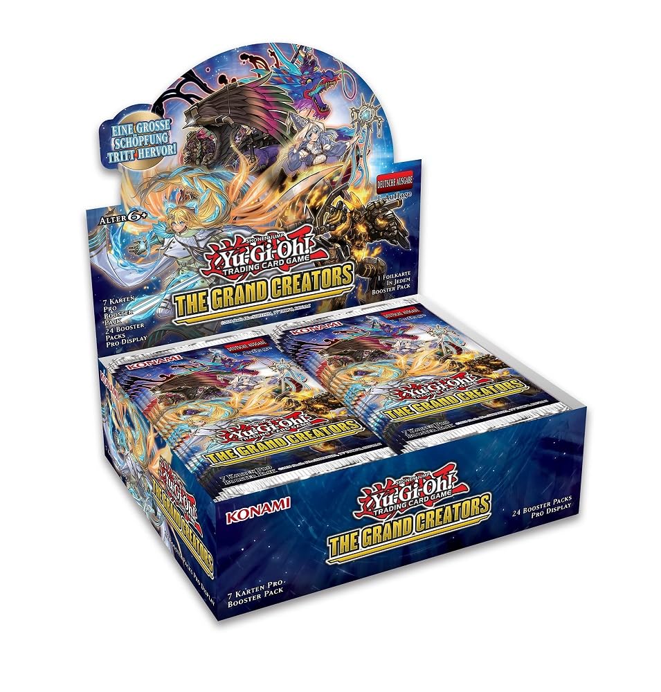 Yu-Gi-Oh! TRADING CARD GAME The Grand Creators – Display – Deutsche Ausgabe, Mehrfarbig