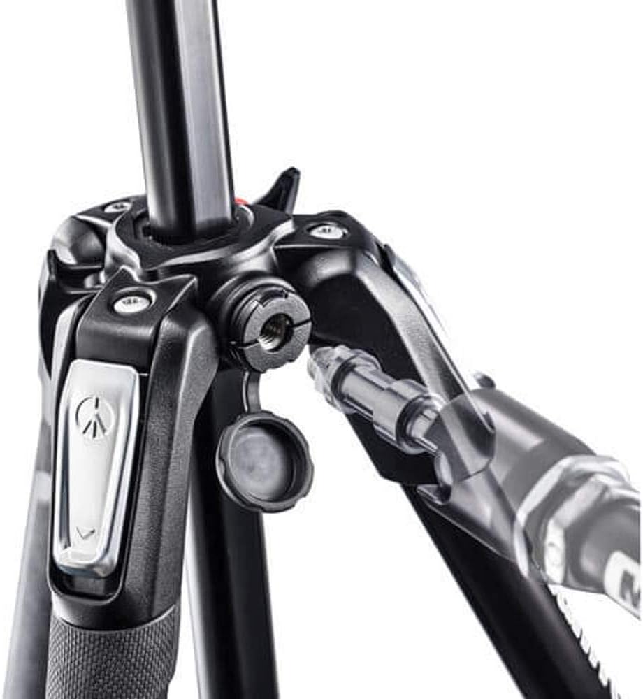 Manfrotto 190X 3 Beinsegmente Aluminium Stativ Tripod, Tripod