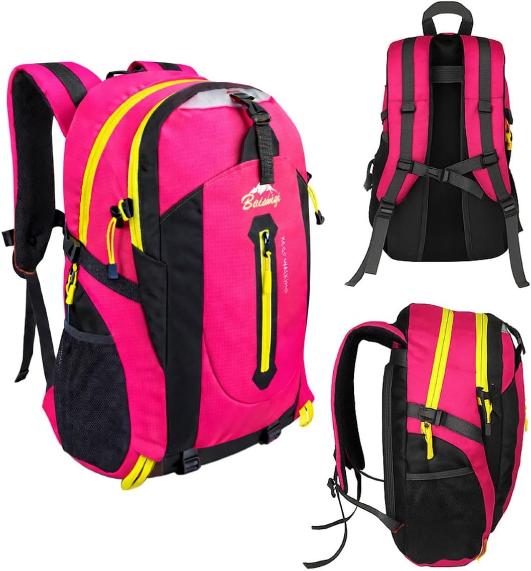 OcioDual Wanderrucksack 30L Rosa, Travelite Rucksack, Arbeitsrucksack Herren, Wanderrucksack Herren,