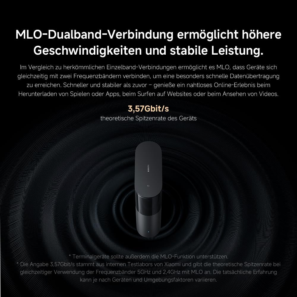 WLAN-Router WiFi7 BE3600 – 2.5G-Port, Mesh-WLAN, BLE, Multi-Geräte-Verbindung mit geringer Latenz 1