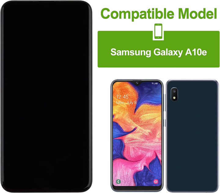 SwarKing LCD Display kompatibel mit Samsung Galaxy A10e Touch Screen Digitizer (Schwarz mit Rahmen)