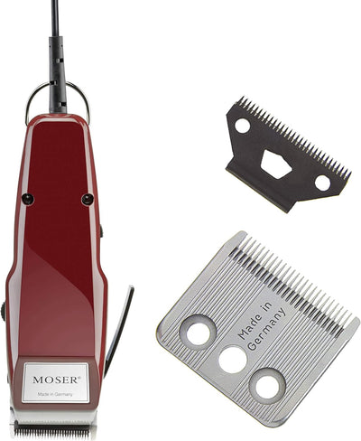 Moser 1400 Haarschneider für Männer, clipper, mit Kabel, mit Zubehör, mit 5 arretierbaren Positionen
