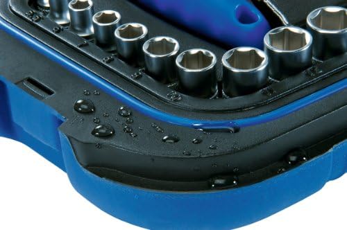 Heyco/Heytec 50825301583 Steckschlüsselgarnitur 1/4 Zoll, 44-teilig im Kunststoffkoffer 1/4" Silber