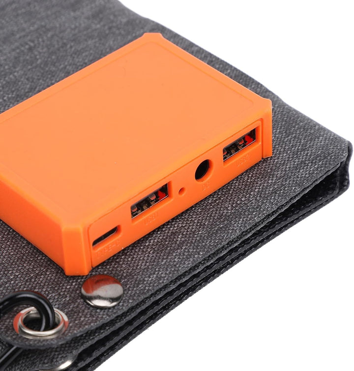 SIXRUN 40W USB Faltbares Solarpanel-Ladegerät mit PD60W 5V USB A für Camping Im Freien, Telefon Tabl