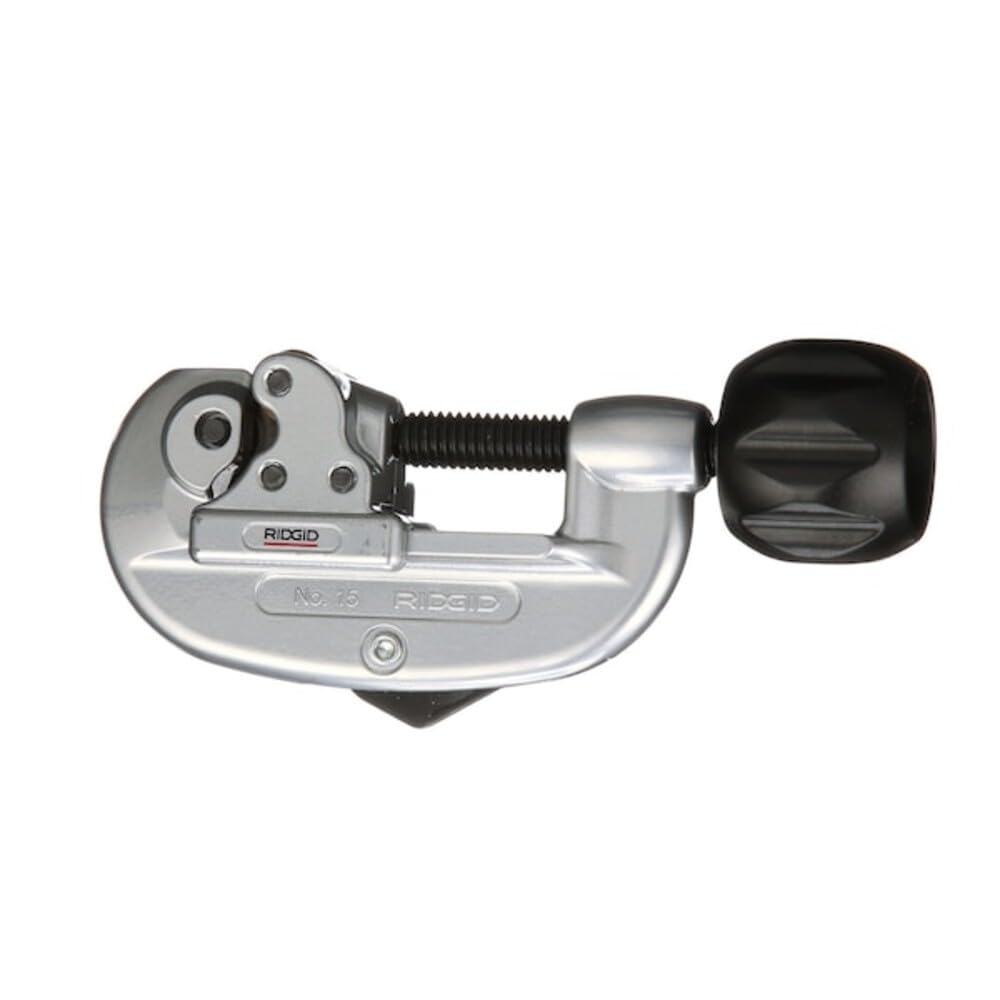 RIDGID 32925 Modell 15S Vorschubspindel-Rohrabschneider mit Hochleistungsschneidrad, Stahlrohrabschn