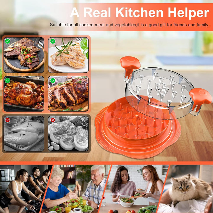 Hähnchen Zerkleinerer, 25 cm grosser pulled chicken shredder, Professionelles Fleischzerkleinerer mi