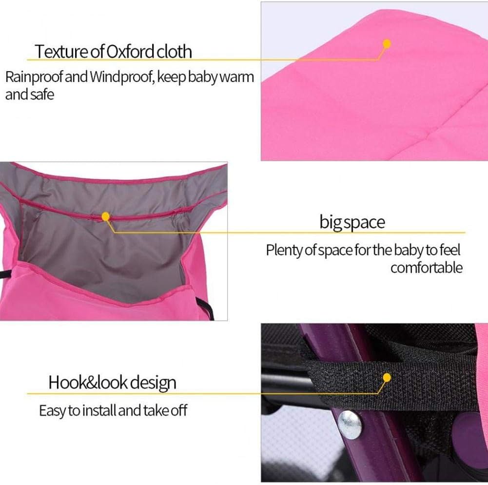 Wasserdichter Universal Baby Kinderwagen Fuss Muff Buggy 300d Oxford Tuch Baumwolle Pram Kinderwagen