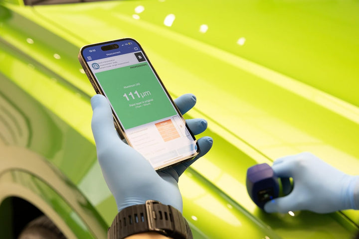 NexPTG Professional Lackmessgerät Auto mit App für iOS & Android| Professionelles lackdickenmessgerä