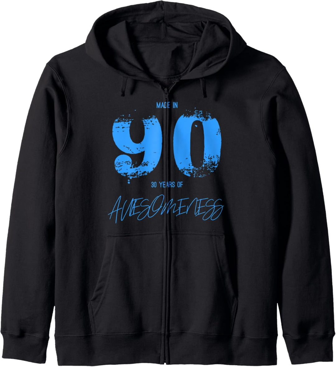 Made in 90 30th Birthday 30 Years Awesomeness Kapuzenjacke