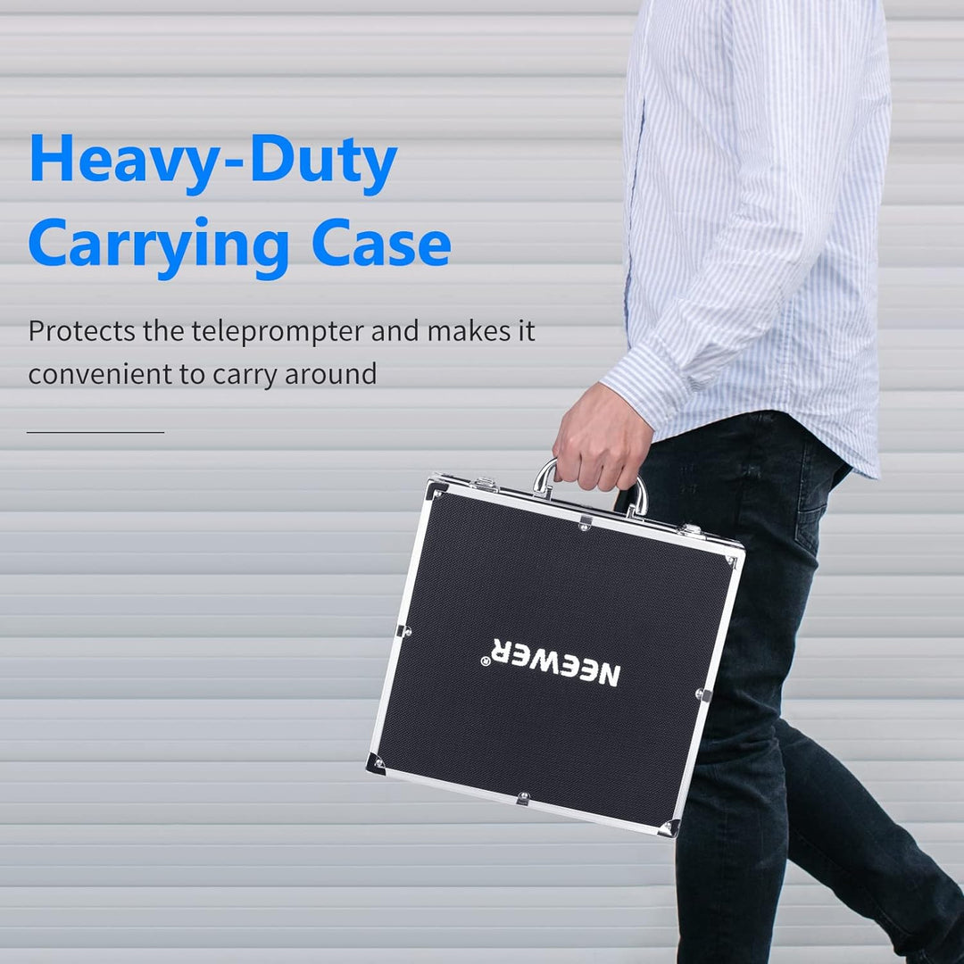 NEEWER Teleprompter X14 mit RT 110 Fernbedienung und APP Steuerung (Bluetooth Verbindung über NEEWER