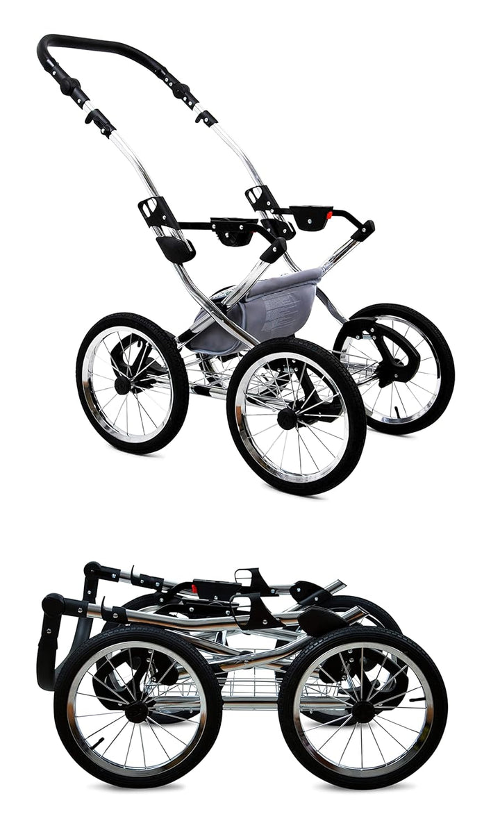 BabyLux Kinderwagen 3in1 mit Autositz für Kleinkinder – Kinderwagen für Neugeborene und Kleinkinder